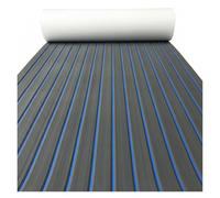 GSJNHY Suelos 2400×1200×5mm EVA Foam Boat Flooring Pad Marine Decking Sheet Mat Self-Adhesive Yacht Deck Floor Jet Ski para Barcos(Dark Gery Blue)