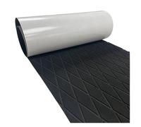 GSJNHY Suelos Suelo de Barco 240x60cm, Cubierta Espuma EVA, Estera Marina, Hoja autoadhesiva, lancha, Kayak, Jet Ski, jardín, natación para Barcos(Full Black)