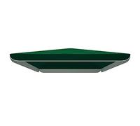 GSKDZG Toldo De Repuesto Para Sombrilla Cuadrada 2.5×2.5m 2×2m 3×3 Toldo De Recambio 4 Varillas Cubierta De Sombrilla Tela De Recambio Para Jardín Patio Tela De Sombrilla(Green,2x2m/6.6x6.6ft)