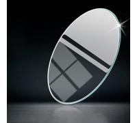 GSKFXJ 28 40 60 80cm Tapa De Cristal para Mesa, Placa De Repuesto Redondo De Vidrio Templado, Cristal para Mesa Robusto para Comedor(100cm(39in))