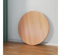 GSKFXJ 30cm 50cm 60cm 80cm Superficie De Mesa Redondo De Madera, Tablero De Repuesto para Mesas, Lisa Tablero De Mesa para Comedor/Centro/Jardín(Wood Grain,30cm/12in)