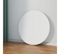 GSKFXJ 30cm 50cm 60cm 80cm Superficie De Mesa Redondo De Madera, Tablero De Repuesto para Mesas, Lisa Tablero De Mesa para Comedor/Centro/Jardín(White,40cm/16in)