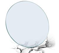 GSKFXJ 80cm Tapa De Mesa De Vidrio Transparente, Superficie De Mesa Cristal Redonda para Mesas De Comedor, Tablero De Repuesto De Mesas De Café(100cm(39in))