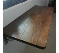 GSKFXJ Escritorio para Fijar En La Pared, Mesa Plegable Flotante De Madera Maciza, Escritorio Abatible De Pared, Mesa De Cocina Abatible, Ahorro De Espacio(100x45cm/39x18in)