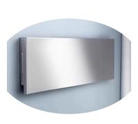 GSKFXJ Escritorio Plegable Flotante, Mesa Plegable De Pared De Acero Inoxidable, Mesa Abatible Colgante Ahorro De Espacio para Pequeño Espacio(60x40cm/23.6x15.7in)