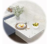 GSKFXJ Escritorio Plegable para Fijar En La Pared, Pequeña Mesa De Cocina De Pared Abatible, Escritorio Plegable Flotante Ahorro De Espacio(White,70x50cm/28x20in)