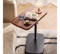 GSKFXJ Mesa Auxiliar De Sofá Altura Ajustable, Mesa De Café Forma De C, Pequeña Mesa De Sofá para Dormitorio/Salón, Mesilla De Noche para Espacio Pequeño