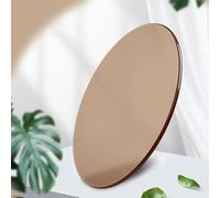 GSKFXJ Mesa De Cristal Tablero Superficie, Redondo Vidrio Tablero De Mesa para Mesa De Centro, 40cm 50cm 60cm 90cm Panel De Vidrio Templado(900mm(35in))