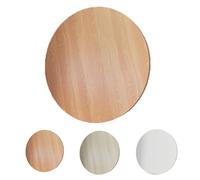 GSKFXJ Tablero Redondo De Madera para Mesa, Superficie De Mesa Repuesto 40cm 50cm 60cm 70cm 80cm Placa De Repuesto para Mesas De Comedor Or Café(Wood Grain,70cm/28in)