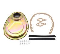 GSKMOTOR Zinc SB Chevy Kit de cubierta de cadena de distribución para 327 350 383 400 SBC Juego de pernos de sello de junta