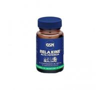 GSN | Relaxine Premium | Complemento Alimenticio Natural | Valeriana, Lavanda, Sauce y Espino Blanco | Cápsulas para la Relajación, Estrés, Nerviosismo, Ansiedad | Dosis 2 al día | 60 comprimidos