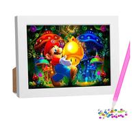 Gsnoniwi Pintura de diamante de 30 x 40 cm, 5D Diamond Painting Pictures, Diamond Painting Kids, DIY Full Diamond Painting, adecuado para niños a partir de 3 años