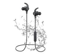 Gsoemon Auriculares Bluetooth, Bluetooth 5.2 estéreo aptX, inalámbricos, banda magnética para el cuello, IPX7, impermeables, micrófono integrado con tiempo de reproducción de 24 horas, auriculares