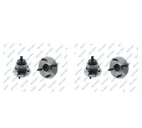 GSP 2x Cubo Eje Trasero Juego de Cojinete Rueda para Toyota Corolla ZZE12 NDE12