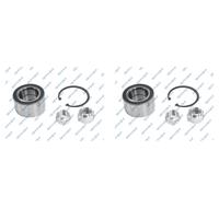 GSP 2x Cubo Juego Cojinete Delantero de Rueda para Honda Civic VIII Hatchback FN