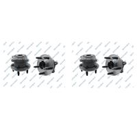 GSP 2x Cubo Juego de Cojinetes Rueda Traseros para Opel Astra J Chevrolet Cruze
