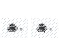 GSP 2x Cubo Kit Cojinete de Rueda Trasero para Honda Civic VI Hatchback Crx (