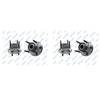 GSP 2x Cubo Kit Cojinete de Rueda Trasero para Jeep Commander Grand Cherokee Xk