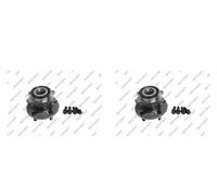 GSP 2x Cubo Kit Cojinete de Rueda Trasero para Mitsubishi ASX Outlander, II Jeep
