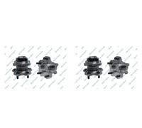 GSP 2x Cubo Kit Cojinete de Rueda Trasero para Nissan Qashqai II Renault Koleos