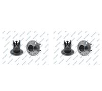 GSP 2x Cubo Kit Cojinete de Rueda Trasero para Opel Astra H Caravan Meriva A L35