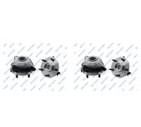 GSP 2x Eje de Rueda Juego Cojinetes Delant. Derecha Izquierda para Jeep Vaquero