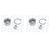 GSP 2x Eje de Rueda Juego Cojinetes para Fiat 500 Ford Ka Ypsilon 312 169 312