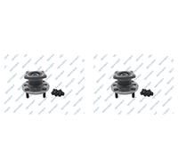 GSP 2x Eje de Rueda Juego Cojinetes Trasero para Ford Fiesta VI Ka + UK FK