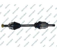 GSP Árbol de transmisión 217165 posición eje 1, vorne links para FIAT QUBO (225)
