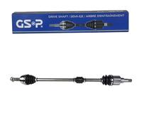 GSP Árbol de transmisión 202854 Delantero Derecha Dentado exterior, lado de rueda: 25 Longitud: 918 mm