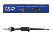 GSP Árbol de transmisión 241441 29 dientes (lado rueda) 1009 mm Nissan Qashqai, Renault Koleos
