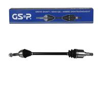 GSP Árbol de transmisión 201699 Dentado exterior, lado de rueda: 30 Longitud: 868 mm