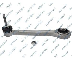 GSP Barra oscilante de suspensión de ruedas Brazo oscilante transversal 33320300946 GSU060082 4330037 S060082 Compatible con BMW 5 Sedán E60 5 Touring E61 5 Sedán E39 5 Touring E39 7 E65, E66, E67