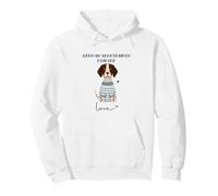 GSP Dog Love Adorable Puntero alemán de Pelo Corto Sudadera con Capucha