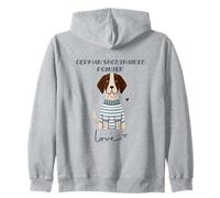 GSP Dog Love Adorable Puntero alemán de Pelo Corto Sudadera con Capucha