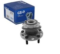 GSP Juego de cojinete de rueda 9325029 Diámetro exterior: 140,5mm con sensor ABS incorporado Compatible con PEUGEOT 4008 SUV, CITROËN C4 AIRCROSS, MITSUBISHI ASX GAW, JEEP COMPASS MK49, CHRYSLER