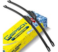 GSPSCN OEM QUALITY 26''+16'' Premium Original Replacement Windshield Wiper Blades,Quiet and Durable Stable High Performance All-Season Auto Wiper Blades for J Hook (Pack of 2)