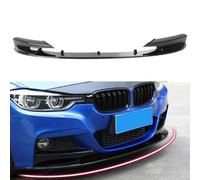 GSRECY Alerón de parachoques delantero negro brillante compatible con BMW Serie 3 2012-2018 F30 F31 M Sport M-Tech