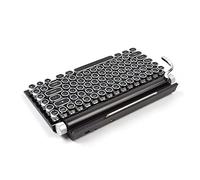 Gsrimgratoe 83 Teclas de la Máquina de Escribir Bluetooth USB MéCánico Punk Keycaps para PC, C