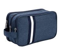 Gsrimgratoe - con separación y húmeda para gimnasio y afeitado, con 3 compartimentos, azul marino