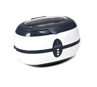 Gsrimgratoe Limpiadores Ultrasónicos Limpiadores de Baño Relojes Gafas Afeitadoras Limpiador Ultrasónico Dental. Enchufe de la