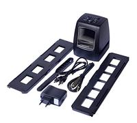 Gsrimgratoe Negative Scanner 35/135Mm Diapositiva Película Convertidor Foto Visor Imágenes Digitales con Pantalla LCD 2,36 Pulgadas, Enchufe UE