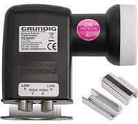 GSS Quattro LNB para multiinterruptor, multiconmutador adecuado - con filtro LTE - Satélite, satélite, Full HD, UHD 4K, 0,1 dB, HDTV, tapa de protección contra la intemperie, resistente al frío y al
