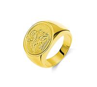 GSTFY Anillos de sello personalizados para hombre, plata de ley 925, sello de cera, sello familiar, escudo heráldico, anillos de graduación, cumpleaños, día del padre, regalo para mujeres/hombres