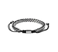 GSTFY Pulsera de línea fina personalizada con nombre ajustable de acero inoxidable trenzada, pulsera de cuerda trenzada de cumpleaños, aniversario, uso diario, día del padre, regalos de graduación