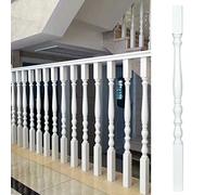 GSUNLEO Barandillas de Madera Blanca de 85 cm/95 cm - Pasamanos for escaleras (Paquete de 1/4/10/20)(85cm/33.5in 20 Pack)