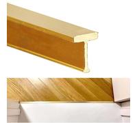GSUNLEO Tira de transición de Alfombra a baldosa de latón Macizo Personalizable: Protector de Borde de Piso Duradero y Resistente for una transición sin Costuras.(W5xH7mm(0.2"x0.28"))