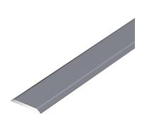 GSUNLEO Tira de transición de Piso de aleación de Aluminio - Cubierta de Costura autoadhesiva for transiciones Suaves de Alfombra a baldosa - Moldura Duradera de 90 cm for mejoras en el hogar(Gray)
