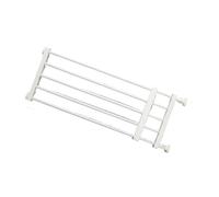 GsvUbd Retractable Dog Gate Extra Wide Pet Fence Playpen Extends To 39.37 Inches Drill-Free Pen For Living Room(Red 4)