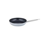 GSW Sartén Gastro Basic, sartén revestida, resistente a los arañazos y de bajo consumo con inducción, sartén de aluminio para tortitas con revestimiento de cuarzo Vitafron antiadherente, 24 cm